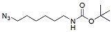 Molecular structure of the compound: 6-Azido-N-Boc-hexylamine