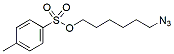 Molecular structure of the compound: 6-Azidohexyl 4 methylbenzenesulfonate