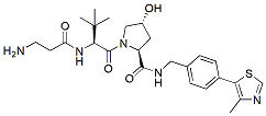Molecular structure of the compound: (S,R,S)-AHPC-C2-NH2, HCl salt