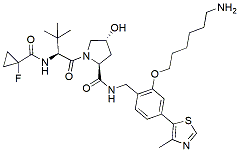 Molecular structure of the compound: VH 101 phenol-alkylC6-amine, HCl salt