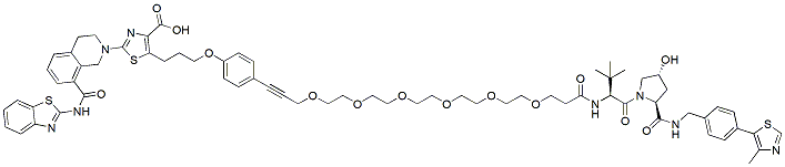 Molecular structure of the compound: PROTAC Bcl-xL degrader-2