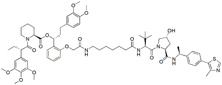 Molecular structure of the compound: dTAGV-1, HCl salt