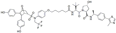 Molecular structure of the compound: PROTAC ERa Degrader-4