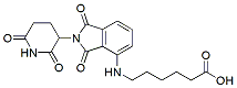 Molecular structure of the compound: Pomalidomide-C5-acid