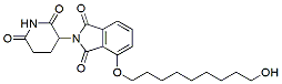 Molecular structure of the compound: Thalidomide-O-C9-OH