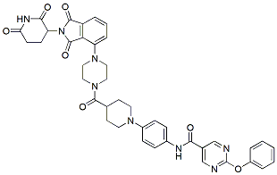 Molecular structure of the compound: PROTAC(H-PGDS)-7