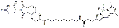 Molecular structure of the compound: BODIPY FL thalidomide
