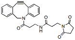 Molecular structure of the compound: N-[3-(11,12-Didehydrodibenz[b,f]azocin-5(6H)-yl)-3-oxopropyl]-2,5-dioxo-1-Pyrrolidinepropanamide