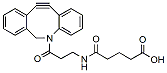 Molecular structure of the compound: DBCO-(CH2)2-NH-CO-(CH2)3COOH