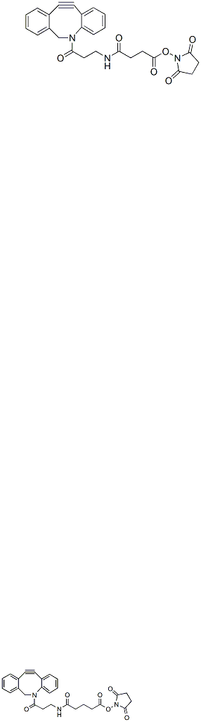 Molecular structure of the compound: DBCO-NHCO-C3-NHS Ester