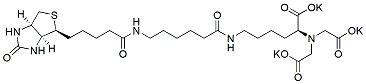 Molecular structure of the compound: Biotin-X-NTA