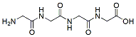 Molecular structure of the compound: Amino-Gly-Gly-Gly-Gly-OH