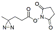 Molecular structure of the compound: Me-Diazirine-NHS ester