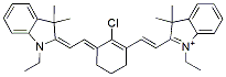 Molecular structure of the compound: Chloro-Cy7 diethyl