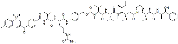 Molecular structure of the compound BP-45385