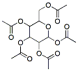 Molecular structure of the compound: B-L-Glucose pentaacetate
