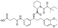 Molecular structure of the compound: SLF-amido-C2-COOH