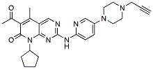 Molecular structure of the compound: Palbociclib-propargyl