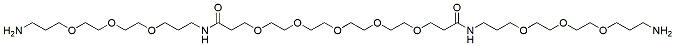 Molecular structure of the compound: Diamido-dPEG11-diamine