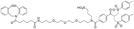Molecular structure of the compound: ThioLinker-DBCO