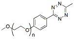 Molecular structure of the compound: Methyltetrazine-mPEG, MW 5,000