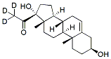 Molecular structure of the compound: 17Alpha-Hydroxypregnenolone-d3