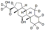 Molecular structure of the compound: Corticosterone-d8
