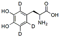 Molecular structure of the compound: L-DOPA-d3
