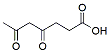 Molecular structure of the compound: Succinylacetone