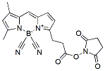 Molecular structure of the compound: BDPep FL NHS ester