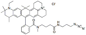 Molecular structure of the compound: ATT 647N azide