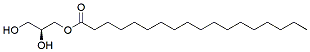 Molecular structure of the compound: 1-Octadecanoyl-sn-glycerol