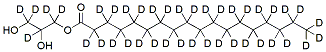 Molecular structure of the compound: 1-Stearoyl-rac-glycerol-d40