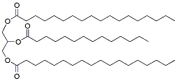 Molecular structure of the compound: 1,3-Distearoyl-2-Myristoyl Glycerol