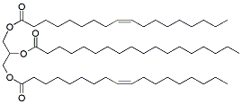 Molecular structure of the compound: 1,3-Dioleoyl-2-Stearoyl Glycerol