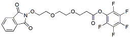 Molecular structure of the compound: PHA-di-EG-OPFP