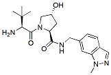 Molecular structure of the compound: (S,R,S)-AHPC-indazole, HCl salt