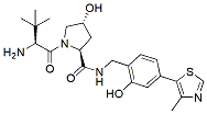Molecular structure of the compound: (S,R,S)-AHPC-OH