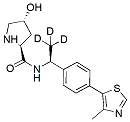 Molecular structure of the compound: (S,R,S)-HPC-MeTAZ-d3