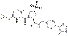 Molecular structure of the compound: (S,R,S)-AHPC-fluorosulfonyl-boc