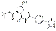 Molecular structure of the compound: (S,R,S)-HPC-Me-Boc