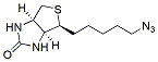 Molecular structure of the compound: Biotin-C5-Azide