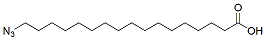 Molecular structure of the compound: 17-Azidoheptadecanoic acid