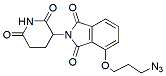 Molecular structure of the compound: Thalidomide-O-C3-azide
