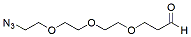 Molecular structure of the compound: Azido-PEG3-aldehyde