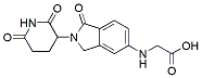 Molecular structure of the compound: (2-(2,6-dioxopiperidin-3-yl)-1-oxoisoindolin-5-yl)glycine
