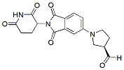 Molecular structure of the compound: Thalidomide-5-pyrrolidine-CHO