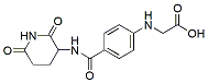 Molecular structure of the compound: (4-((2,6-dioxopiperidin-3-yl)carbamoyl)phenyl)glycine