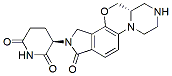 Molecular structure of the compound: (R)-3-((S)-1-oxo-1,3,5,5a,6,7,8,9-octahydro-2H-pyrazino[1,2:4,5][1,4]oxazino[2,3-e]isoindol-2-yl)piperidine-2,6-dione
