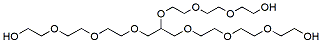 Molecular structure of the compound: 1,2,3-Propanetriyltris(oxy)tris[PEG4-alcohol]